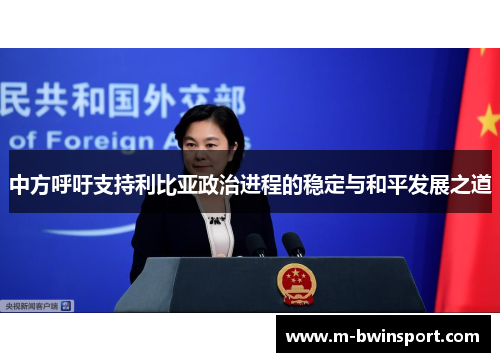 中方呼吁支持利比亚政治进程的稳定与和平发展之道
